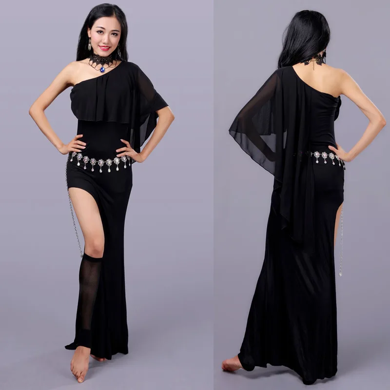 Costume de spectacle de printemps rouge pour femmes âgées, couleur Pure, Modal, danse du ventre, vêtements de spectacle sur scène, Tianchao Wuji Home Direc