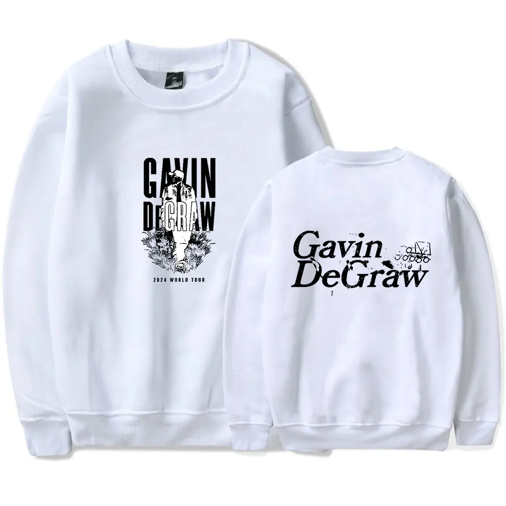 Gavin DeGraw 2024 World Tour Sweatshirt Man/Woman Streetwear Fashion HipHop Hoodie Streetwear Long-Sleeved Pullover