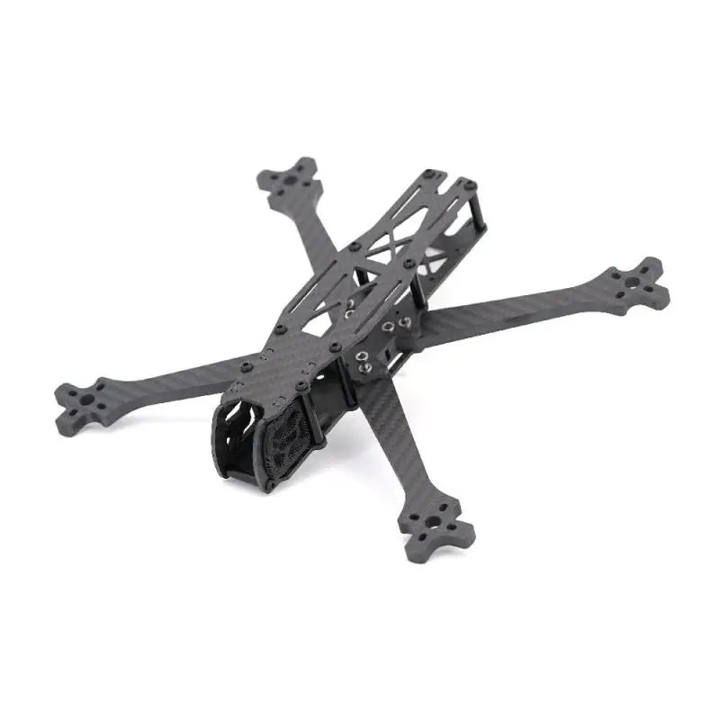 Original TBS SOURCE ONE V6 5inch FPV Frame Kit Wheelbase 240mm Arm 6mm Freestyle Wide-Stance X Carbon Fiber Free-Range Style