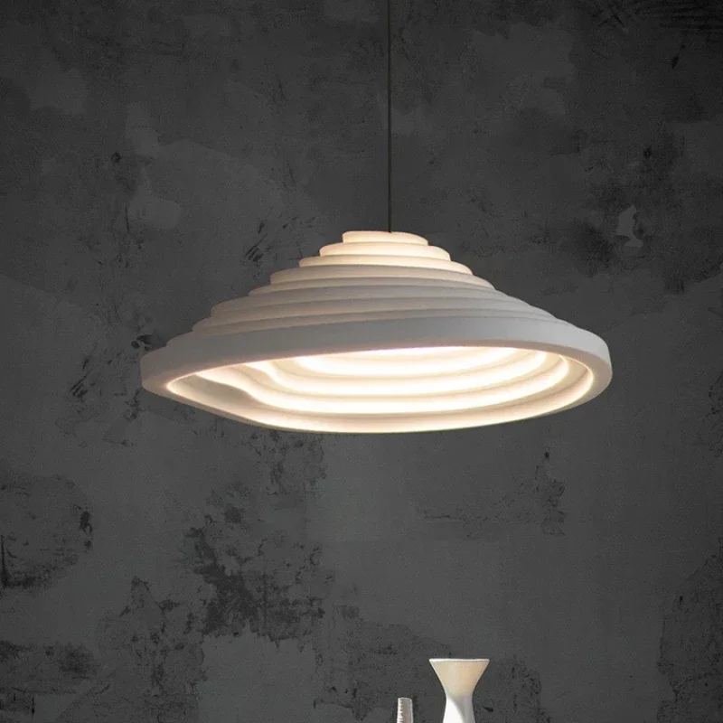 Modern Art Design E27 Pendant Lamp Dining Bar Kitchen Suspension Light Fixtures PE Material Wire Height Adjustable Home Deco