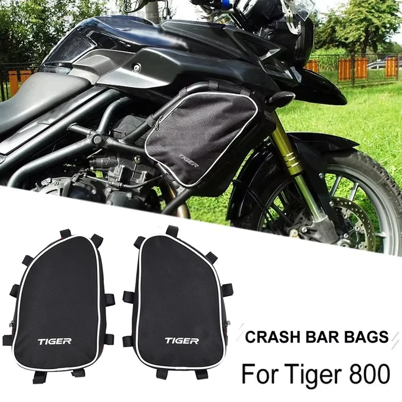 

NEW Frame Crash Bars Waterproof Bag Repair Tool Placement Bag Motorcycle For Tiger 800 Tiger800 TIGER 800 TIGER800