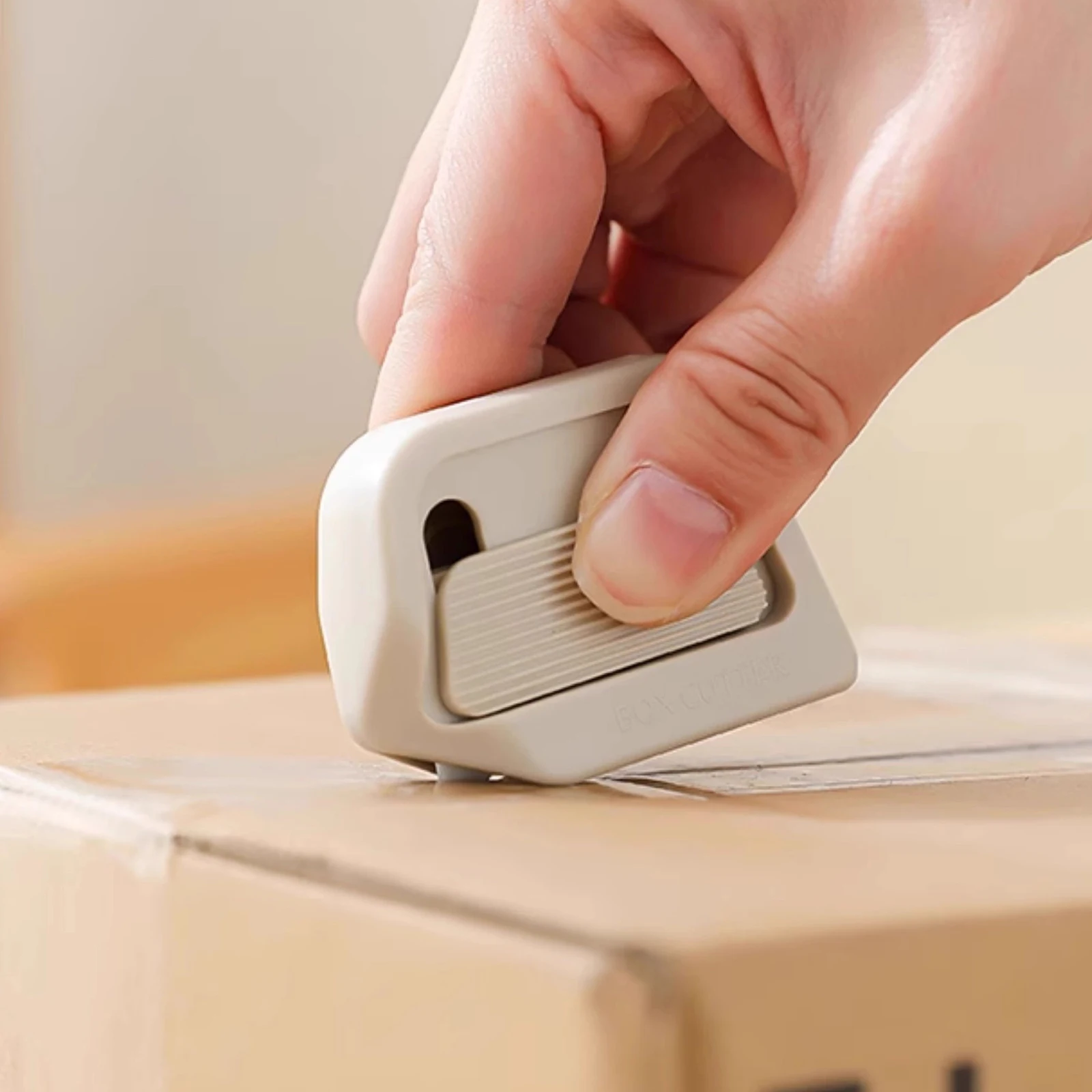 Мини-магнитные универсальные ножи с автоматически втягивающимися лезвиями и выдвижным универсальным ножем с прямоугольной канавкой для картонных поделок