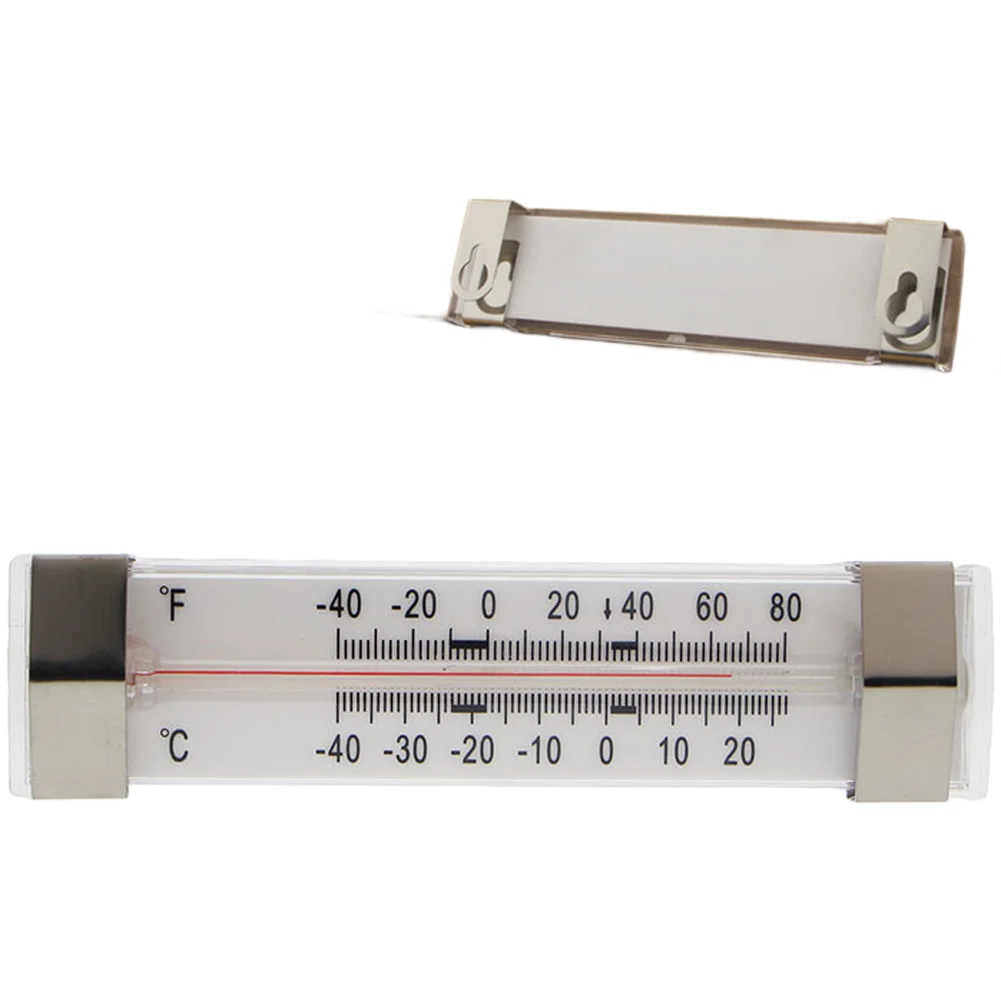 Refrigerator Cooling Unit Thermometer with Clear Dual Scale for celsius Fahrenheit Display 40F-120F for Accurate Monitoring