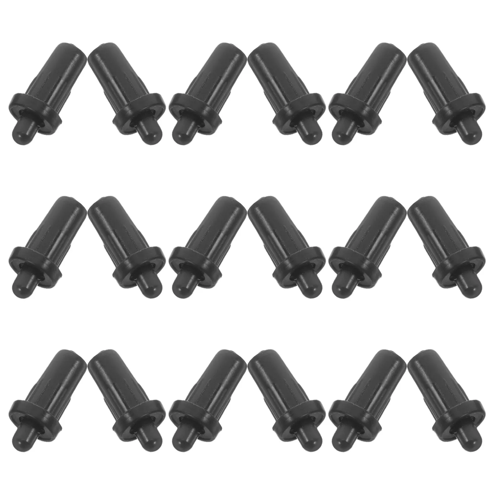 24Pcs Cabinet Door Repair Pins Damper Plastic Spring Loaded Smooth Close Furniture Fixing Blinds Shutter Fasteners Home Repair