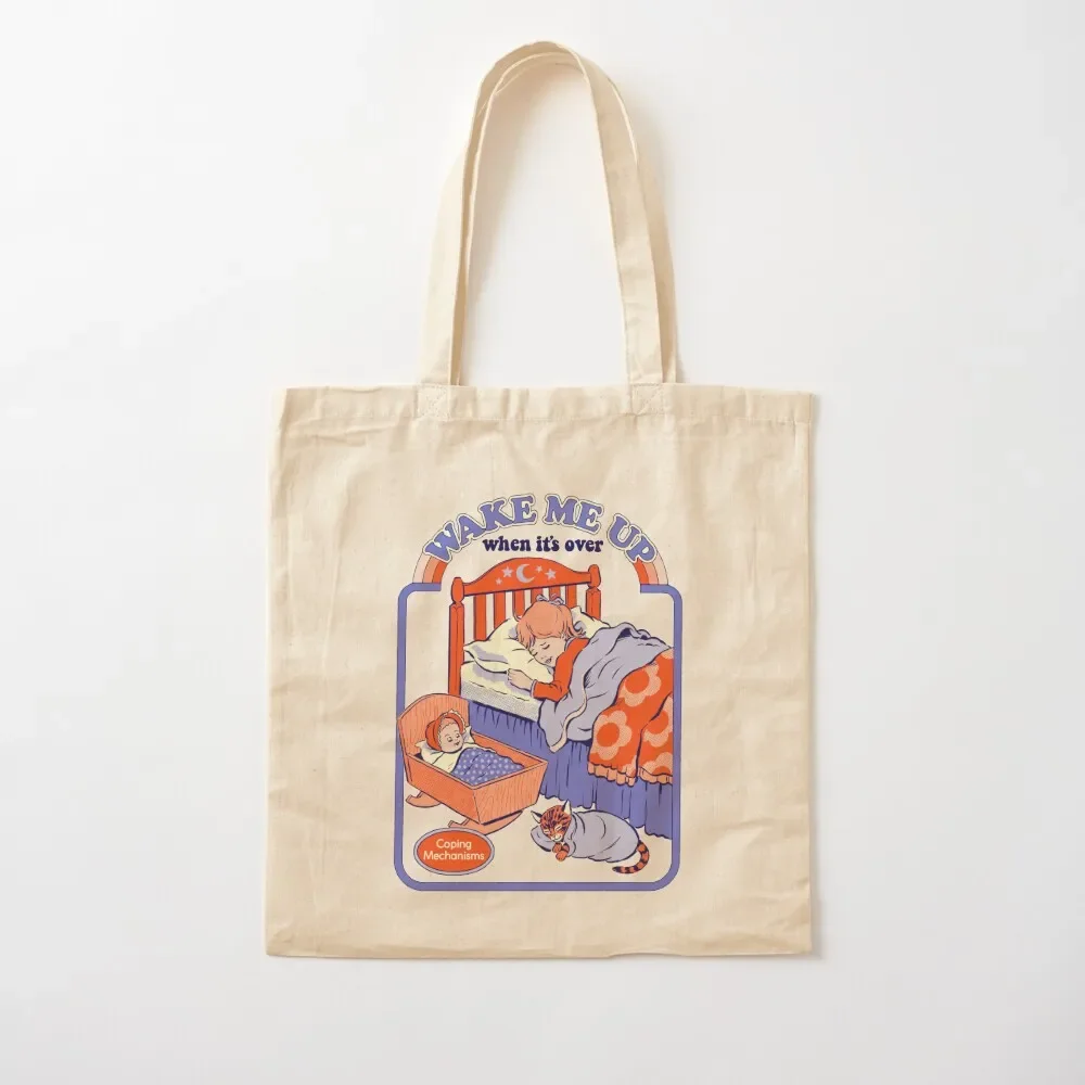 

Wake Me Up Tote Bag Cloth bag shopping cart bags Tote Bag
