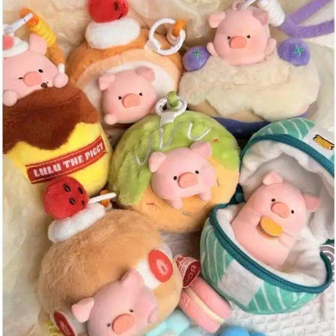 

Lulu The Piggy Weight Loss Stumbling Block Series Blind Box Toy Action Figure Mystery Box Surprise Bag Ornament Decor Girl Gifts