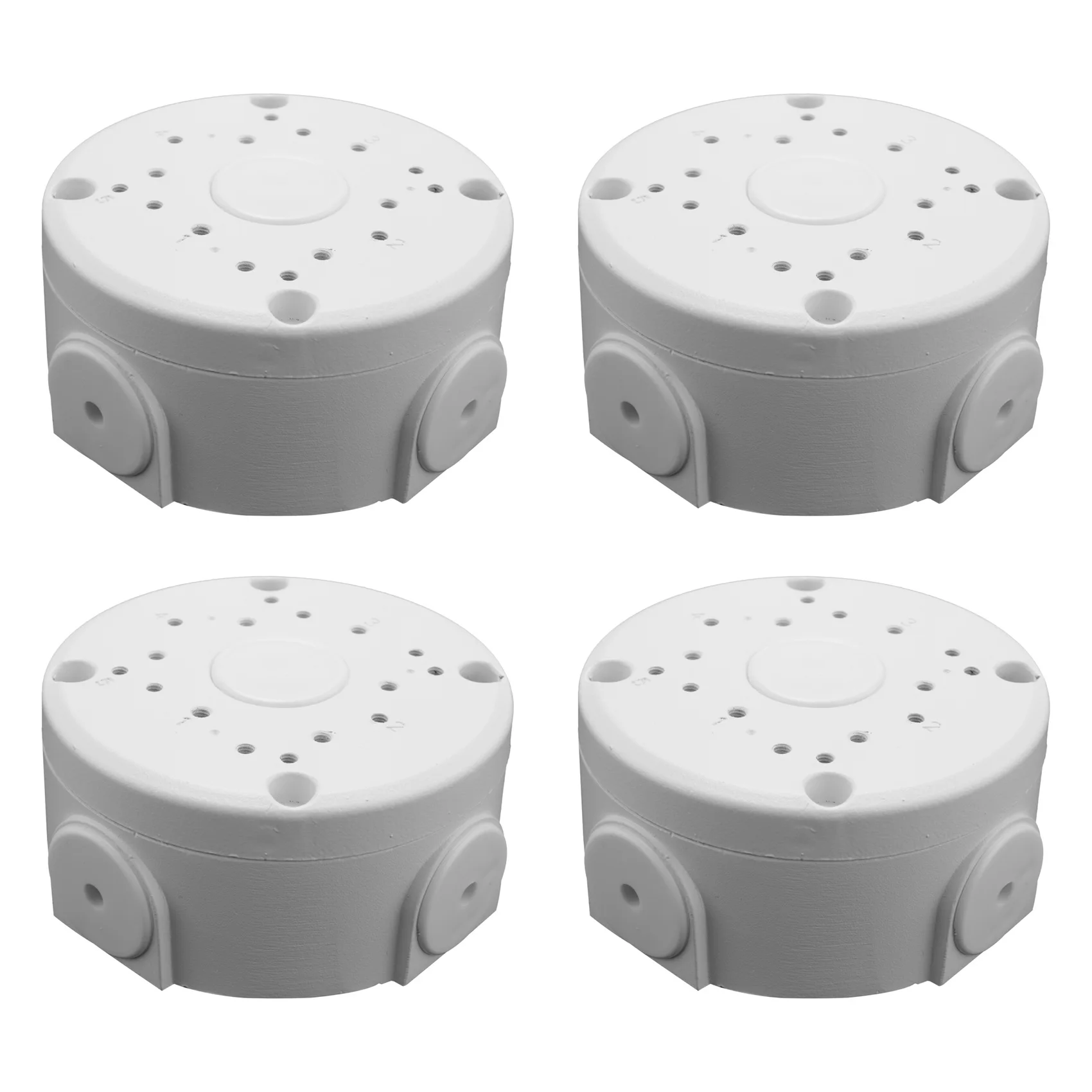 

Universal Security Camera Junction Box Mount Bracket,Outdoor Use Waterproof Wall Ceiling Mount Cable Base Boxes