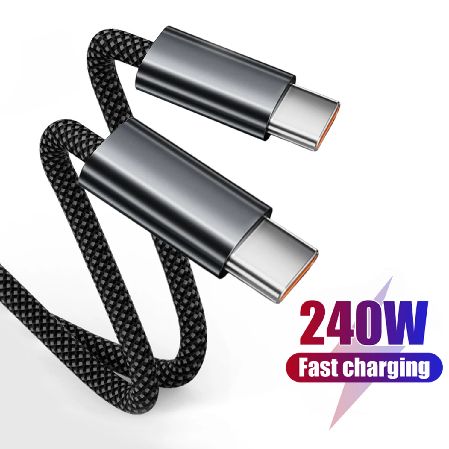 USB C Cable Power Wire PD for iPhone 17 16 15 for Samsung for Xiaomi USB C to USB C PD Cable Fast Charging Type-C Cable