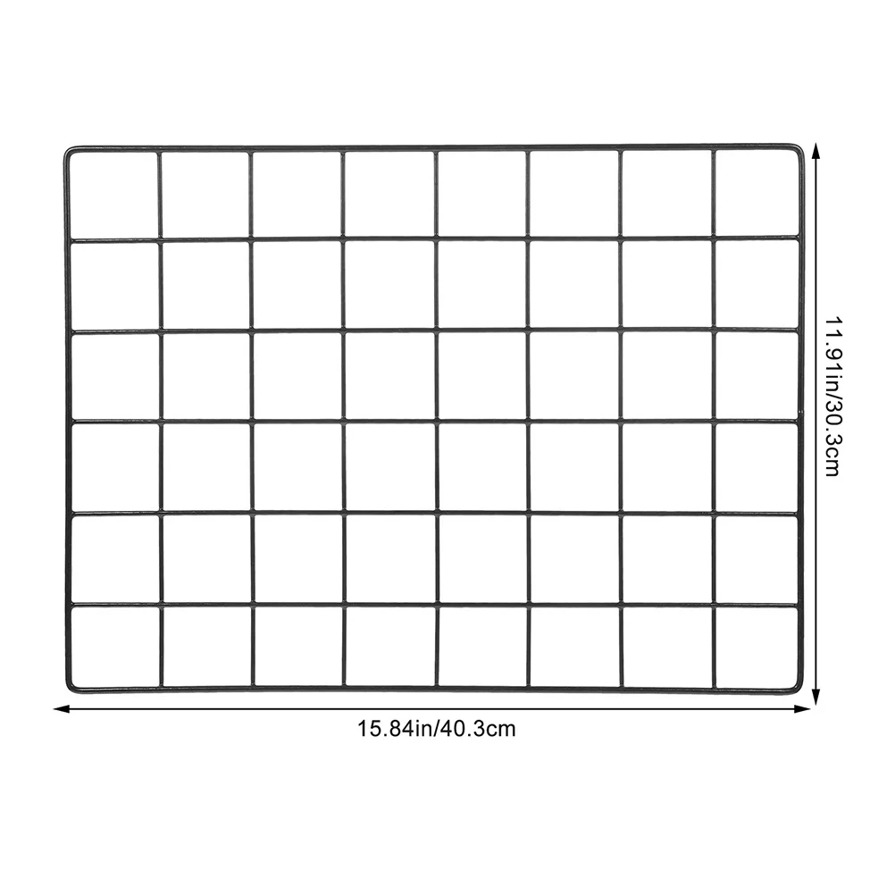 2 قطعة لوحات الحائط شبكة معدنية الشمال نمط معلقة إطار صور الجدران عرض الصور المنظم ديكور لوحة الحائط شبكة معدنية #4