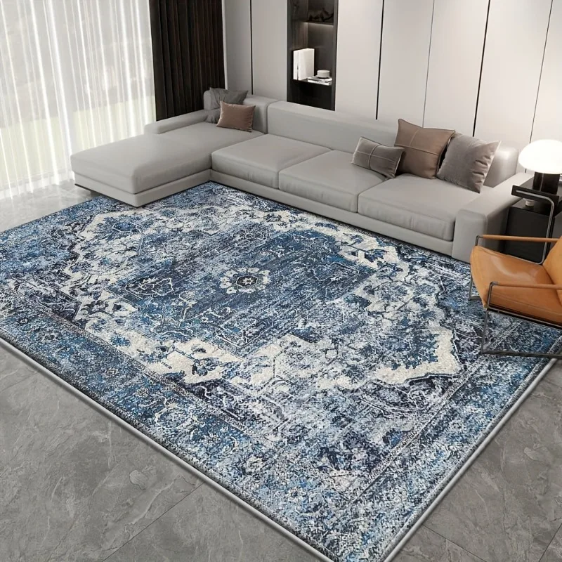 

Bohemia Living Room Rugs Decoration Bedroom Deluxe Anti Slip Floor Mats Large Area Carpet Lounge Rug Persian Carpet Washable
