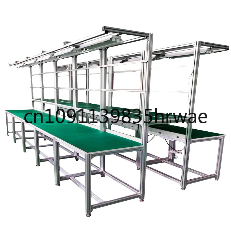 

ESD Electronic Production Line Laboratory Workbench Workshop With Cabinet for Tools Anti-static Corner Workbench