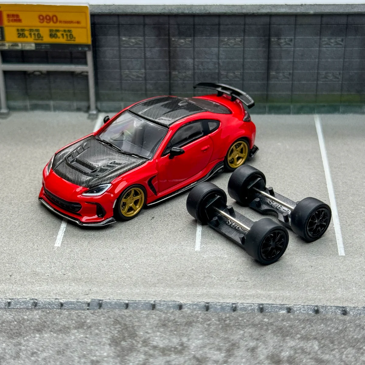 CM Model 1:64 BRZ Varis ARISING-1 diecast model car