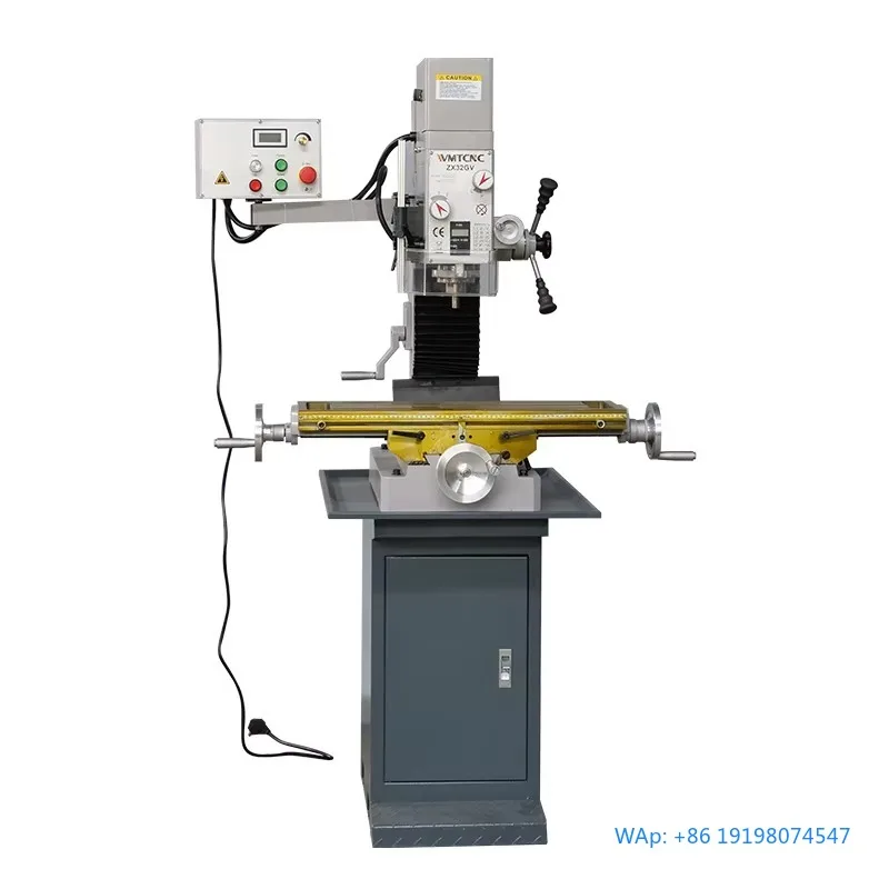 

ZX32GV Bench Micro Horizontal Drilling Milling Machine for Metal