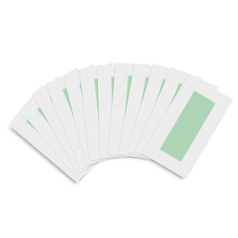 15ชิ้น/ล็อต9*4.5ซม.มินิกำจัดขน Waxing ขากำจัดขนกระดาษ,คู่มือ Wax Strip กระดาษผู้หญิงผู้ชาย Care เครื่องมือ