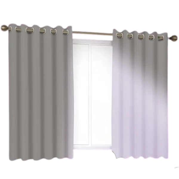 Curtain Bedroom Living Room Environments Eyelets Reinforced Black Out