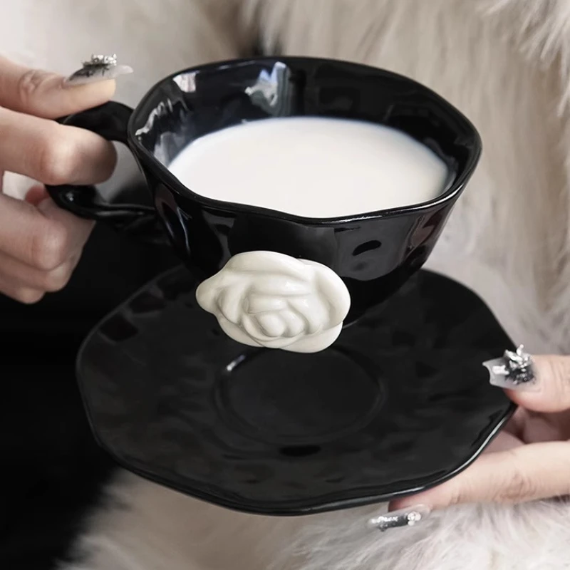 

Чайная чаша Складная силиконовая чашка Наборы европейских кофейных чашек Набор из 6-х единиц кофейных чашек для чайной пары с блюдцем Bonn China