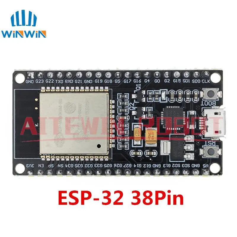 1PCS ESP32 Development Board WiFi+Bluetooth Ultra-Low Power Consumption Dual Core ESP-32 ESP-32S ESP 32 Similar ESP8266