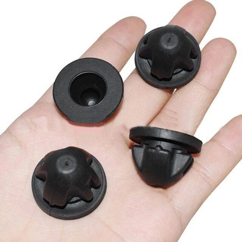 4PCS Car Hood Support Rod, Hood Car Grommet Clip, Engine Under Cover Splash- Shield 11127614138 H9EE