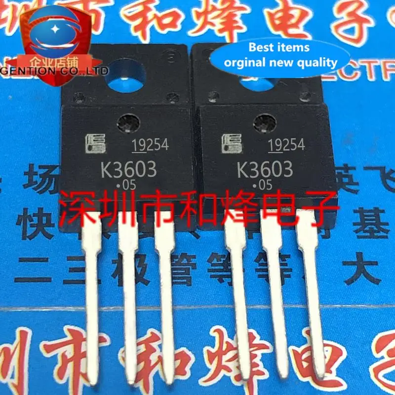 

10pcs 100% orginal new 2SK3603 K3603 TO-220F FET 150V 23A