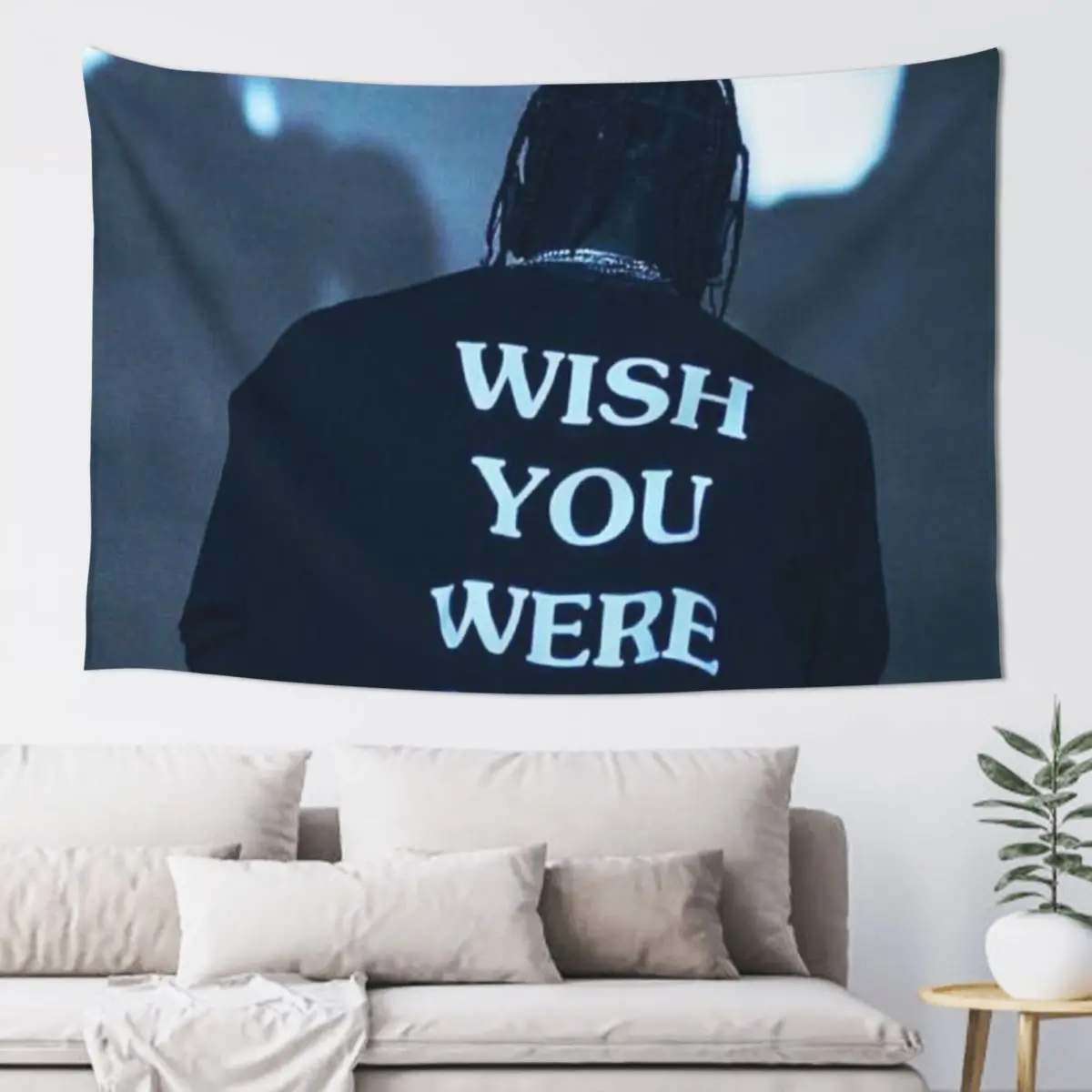 Wish You Were Here Travis Tapestry Room Decoration Accessories Bedroom Deco Wall Mural Tapestry