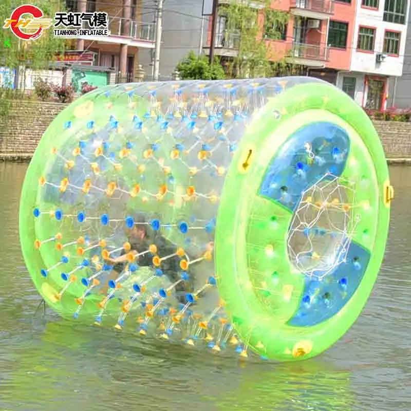 Fast Air Shipping Giant Inflatable Water Roller Walking Ball Swimming Pool Human Rolling Balls for Sale