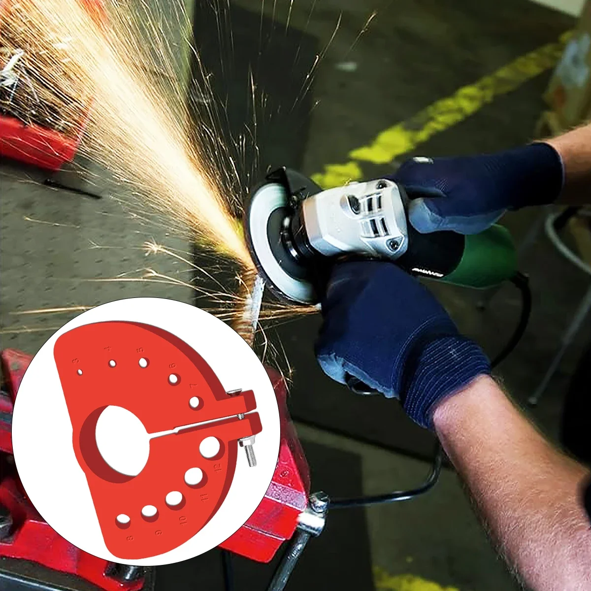 

New Multi Functional Grinding Drill Bit,Electric Impact Drilling Knife Sharpener, Multi-purpose Grinding Angle Grinding Tool