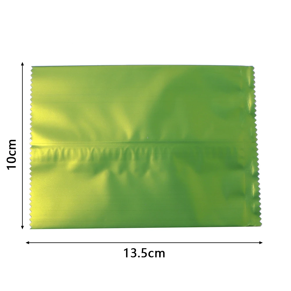 100 Stück/Lot Aluminiumfolienbeutel Rosa Grün Dicke Undurchsichtige Blindbags Süßigkeiten Backwaren Snack-Verpackungsbeutel für DIY Party Geschenkverpackung – Detail 4