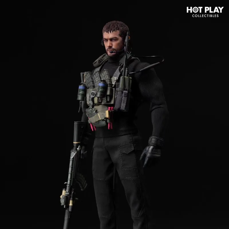 In Stock Action Figure 1/12 Captain Wolf Hunter Chris Anime Figurine Statue Collectible Joint Movable Model Gifts Toys