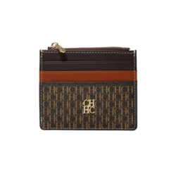 CH Women's Bag Wallet Exquisite Compact Convenient Decoration Durable Elegant Brand Design Sense Letter Decoration Zipper
