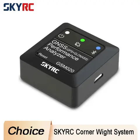 Analizador SKYRC GSM020: aplicación Bluetooth, medidor de velocidad GPS – Para entusiastas de coches/helicópteros/drones FPV RC