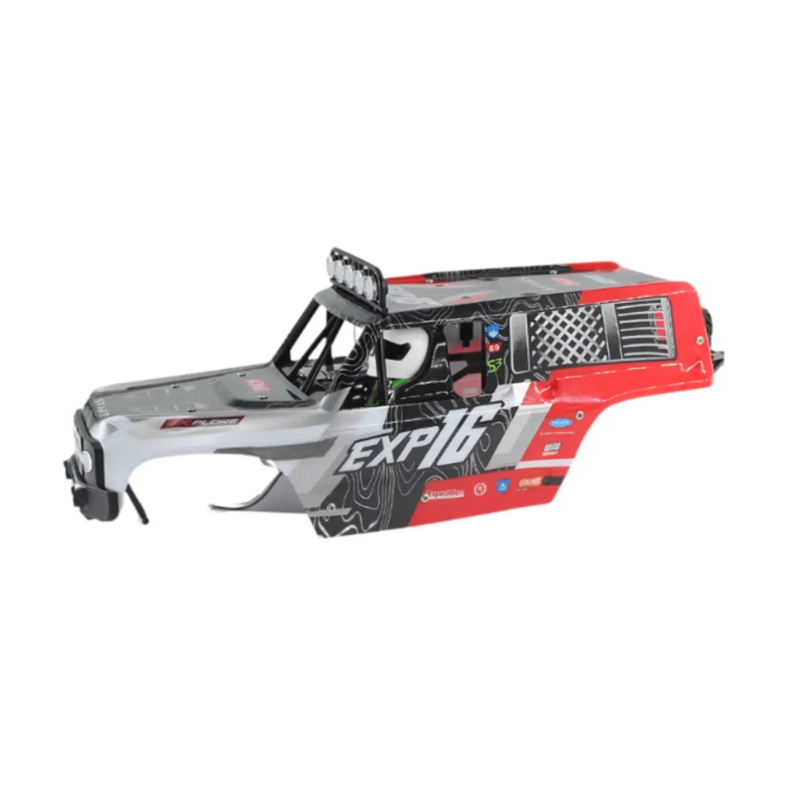 Karoseria RC 1/12, długa na 15 cali, do Wltoy 124006, prosta w montażu, lekka.