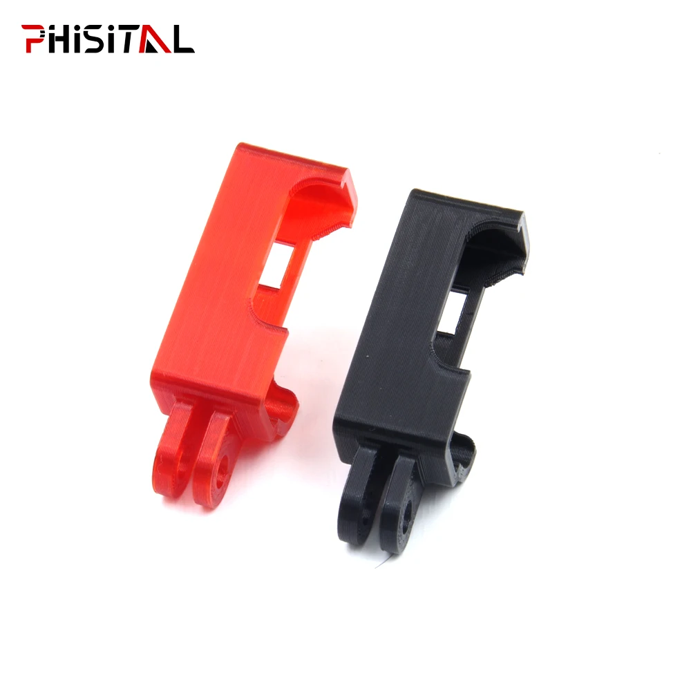 PHISITAL 3D Printed TPU Naked Camera 8 Mount Support Bracket for GEPRC Naked gopro 8 FPV drone Frame DIY parts M5/M3/M2 hole
