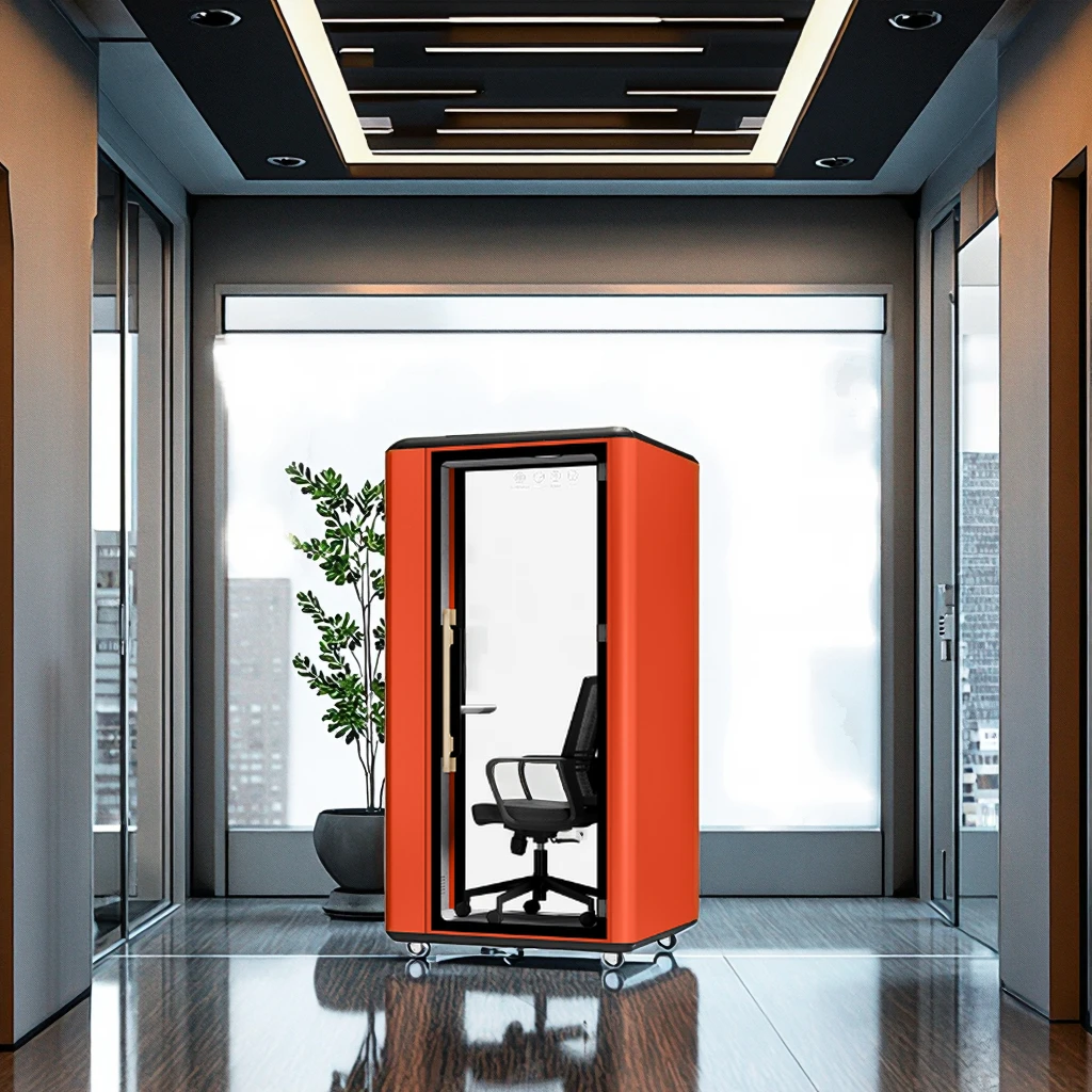 Silent office pod, mobile phone to avoid sound insulation, cotton panel for work, sound absorption, privacy