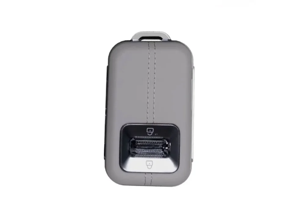 Car Accessories Zinc Alloy TPU Key Case Cover Holder Chain For ZEEKR Zeekr 9X 2024 2025 Fob Smart Remote Control Key Protection