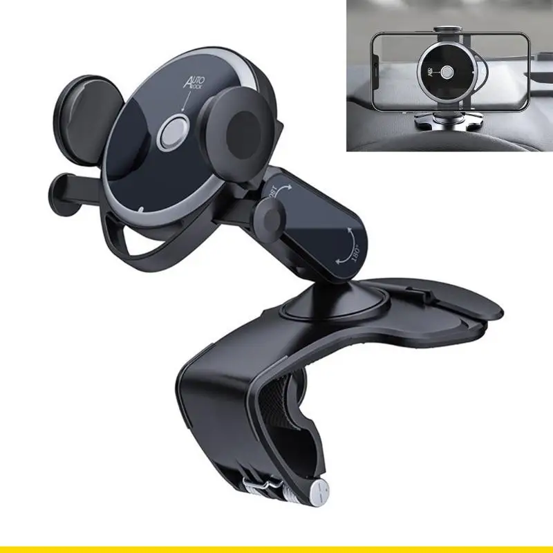 SZCH Consistent Car Dashboard Phone Clip Having Broad Clip extent For 61 To 92mm Gadgets