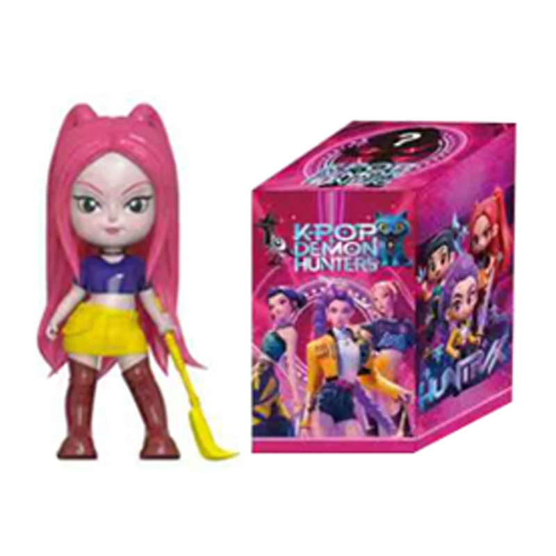 2026 جديد أنيمي KPop الشيطان هنتر دمية لعبة من الفينيل رومي ميرا زوي شخصية قناع الفينيل صندوق أعمى حلية لعبة هدية الكريسماس ﻿