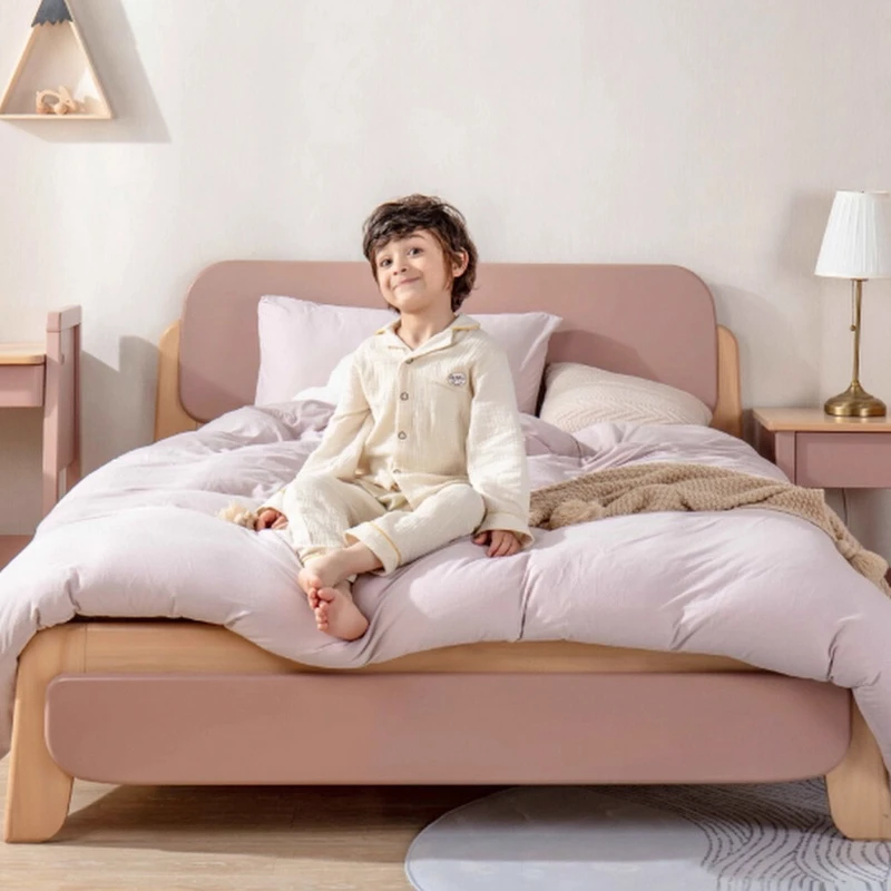 

Ящик для хранения из массива дерева для мальчиков и девочек, кровать принцессы 1,5 м, детская кровать 1,2 м