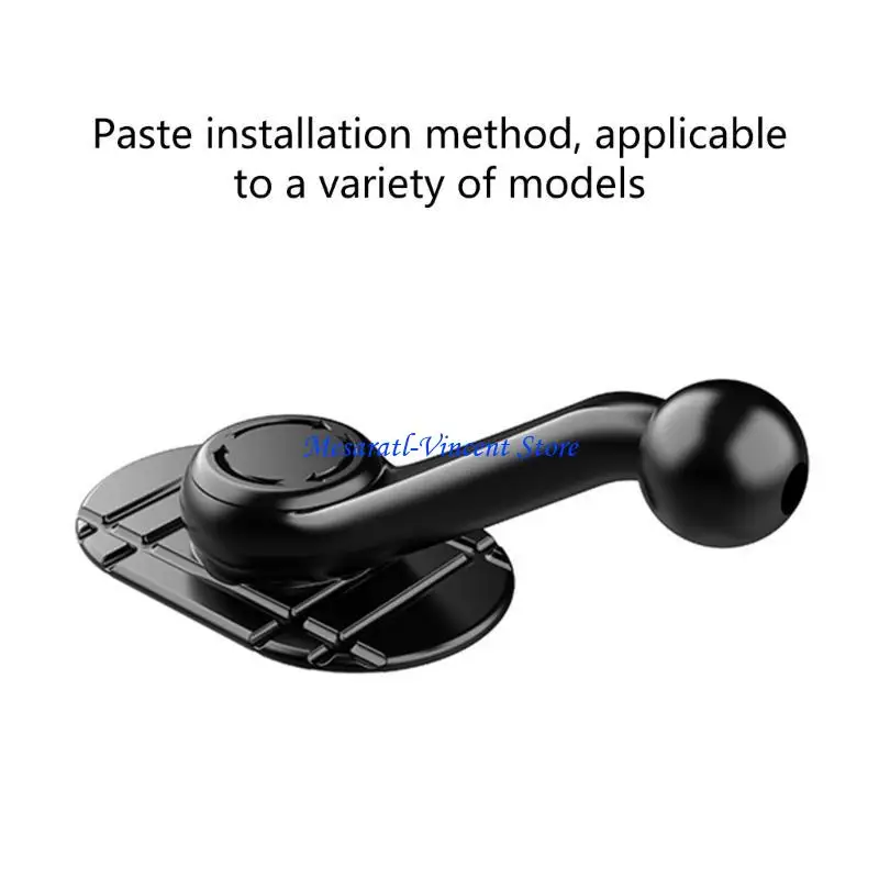 A70F 17mm Ball Head Car Phone Holder Base for Auto Dashboard Cellphone Mount Base