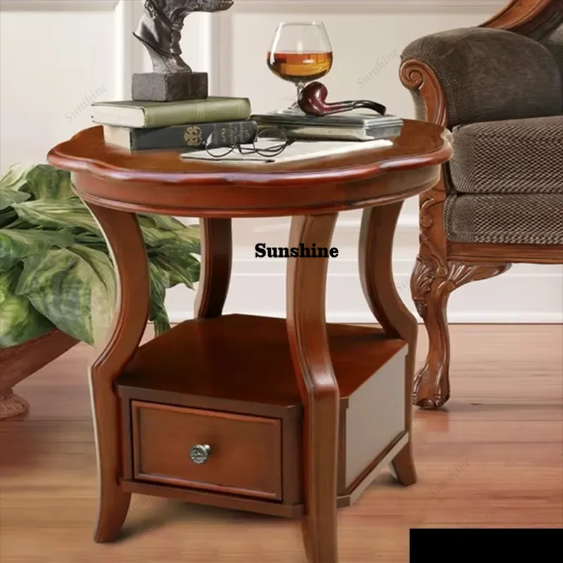 Storage Kitchen Coffee Table Decoration Luxury Modern Living Room  Side Table Computer Mesa Auxiliar Home Furniture