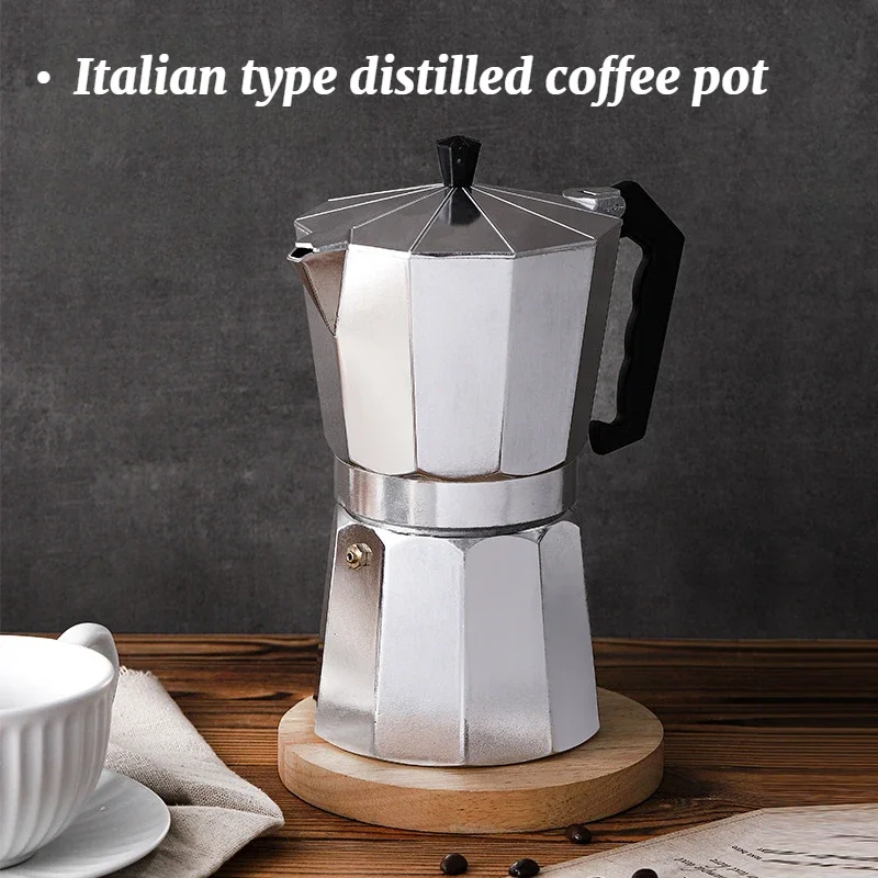 

Italian Coffee Maker Moka Milano Stovetop Espresso Maker Moka Pot,Aluminium Stove Top Coffee Pot,,Caffè Caffettiera,Cafetera Mok