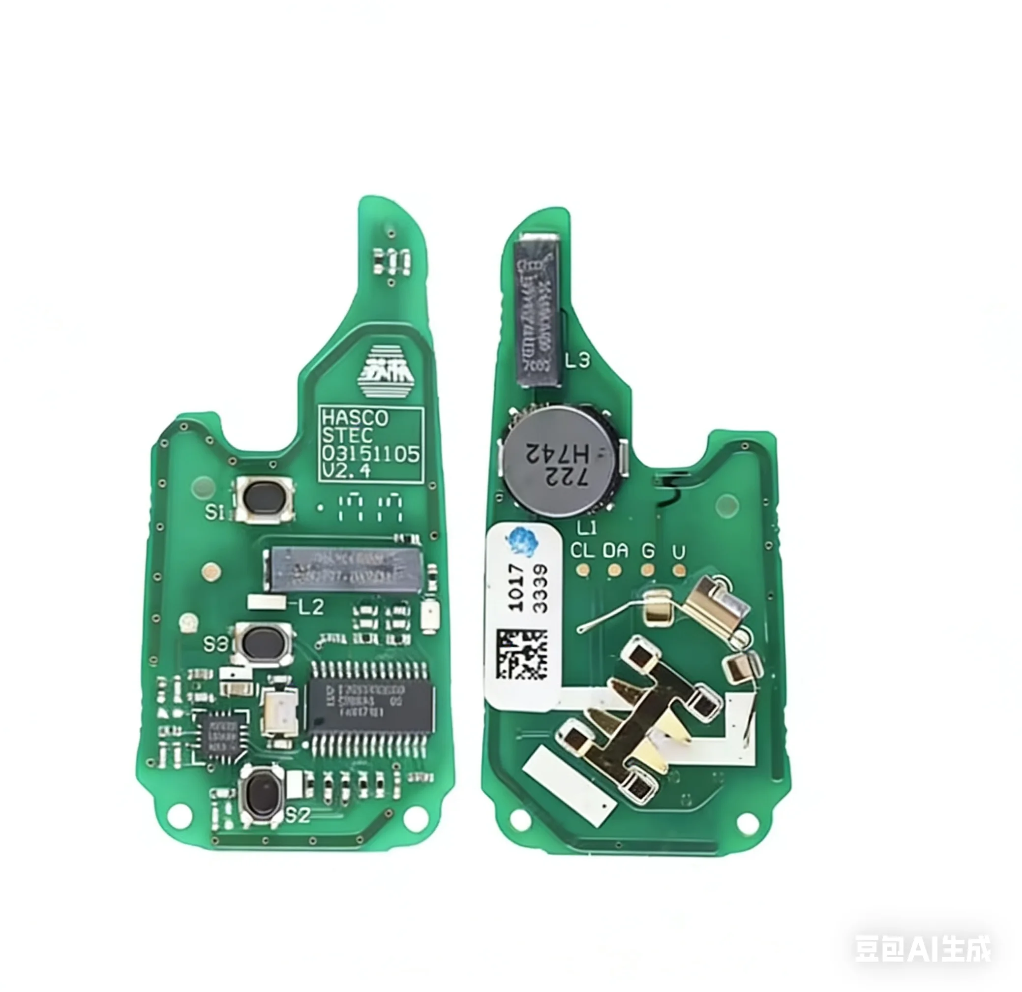 OEM Smart Remote Car Key 3 Buttons Fob for MG MG5 Morris Garage ZS MG6 HS 2017 2018 2019 Keyless Go Genuine 433mhz ID47 PCF7953X