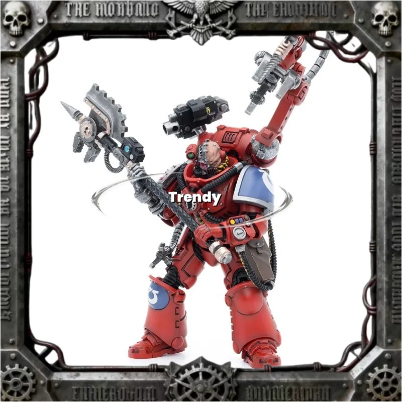 

【Spot】JOYTOY Warhammer 40K 1/18 Extreme Warrior, оригинальная модель сержанта с технологией литья, игрушка в подарок