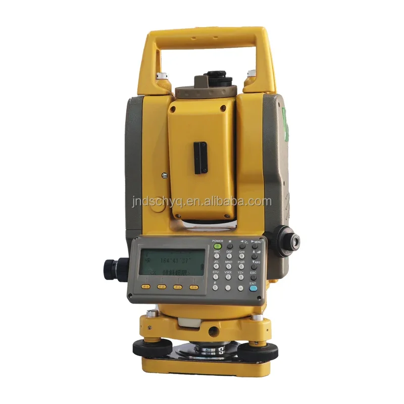 Used Total Station GTS-102N Robotic Total Station Topographi Optic Double LCD Screen High Accuracy price of total station