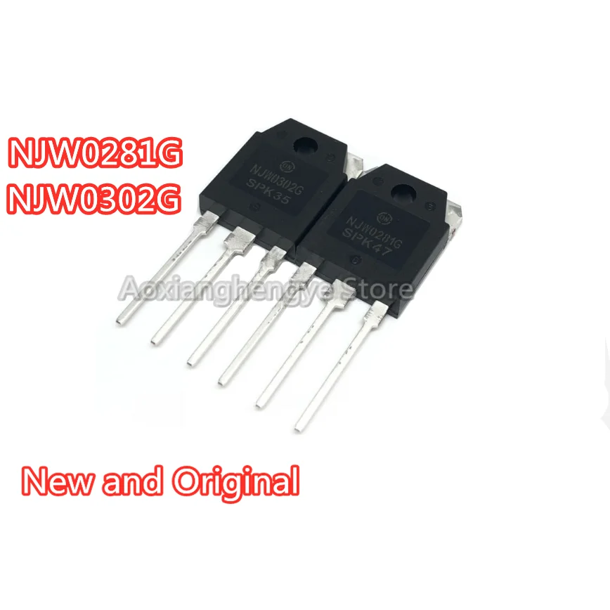 5PCS NJW0281G NJW0302G TO-3P 15A 250V Audio power amplifier triode New original