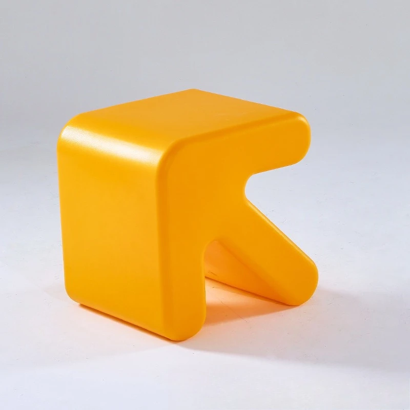 

Nordic arrow stool creative Internet celebrity thickened plastic shoe stool home bench living room side few simple bookshelf