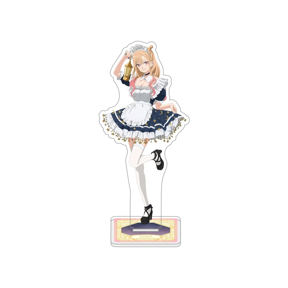 New Anime My Dress-Up Darling peripheral Housemaid Acrylic stand Wakana Gojo/Marin Kitagawa/Kaoru figure Ornament keychain