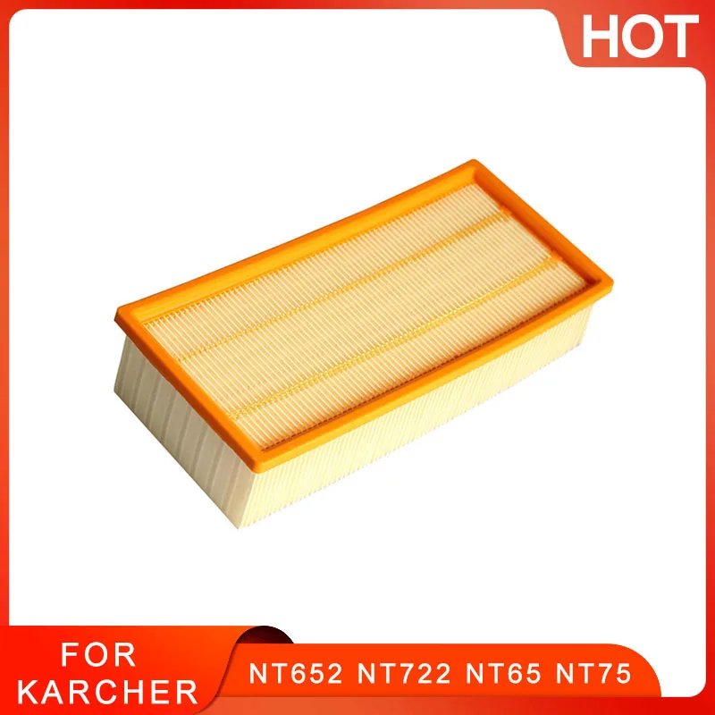 For Karcher NT652 NT722 NT65 NT75 Air Filter Vacuum Cleaner Filters Vacuum Cleaner Accessories