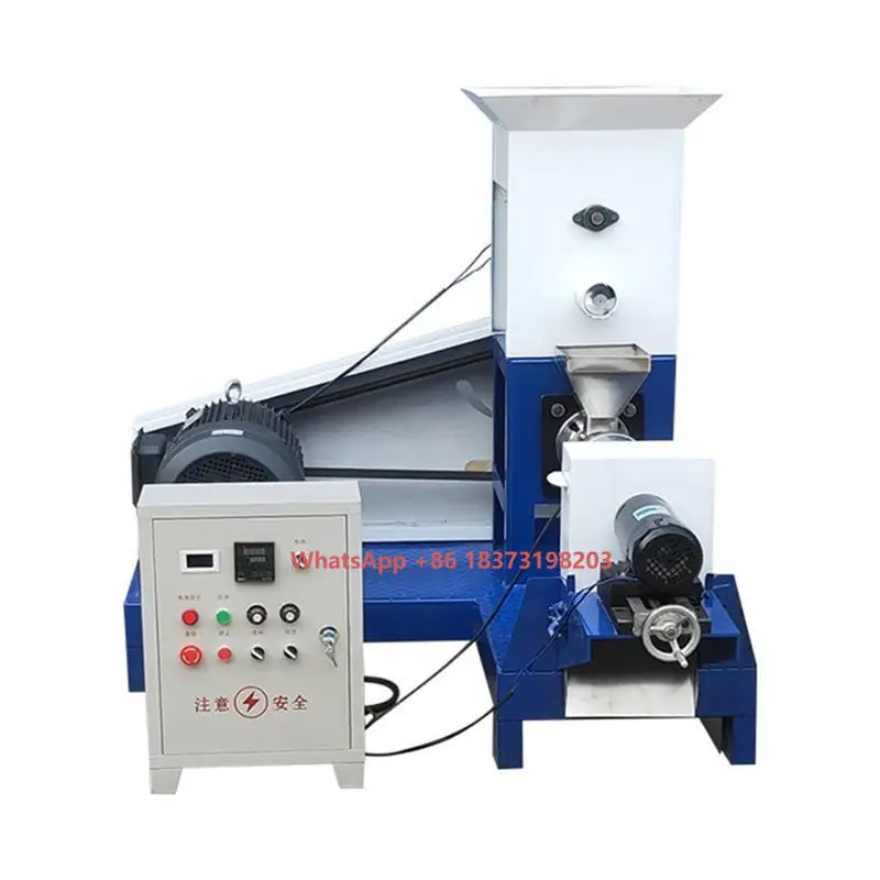 乾燥犬猫用フード押出機、ペットフードメーカーのコアコンポーネント、鳥類・魚類用モーター・エンジン付き、農場向け