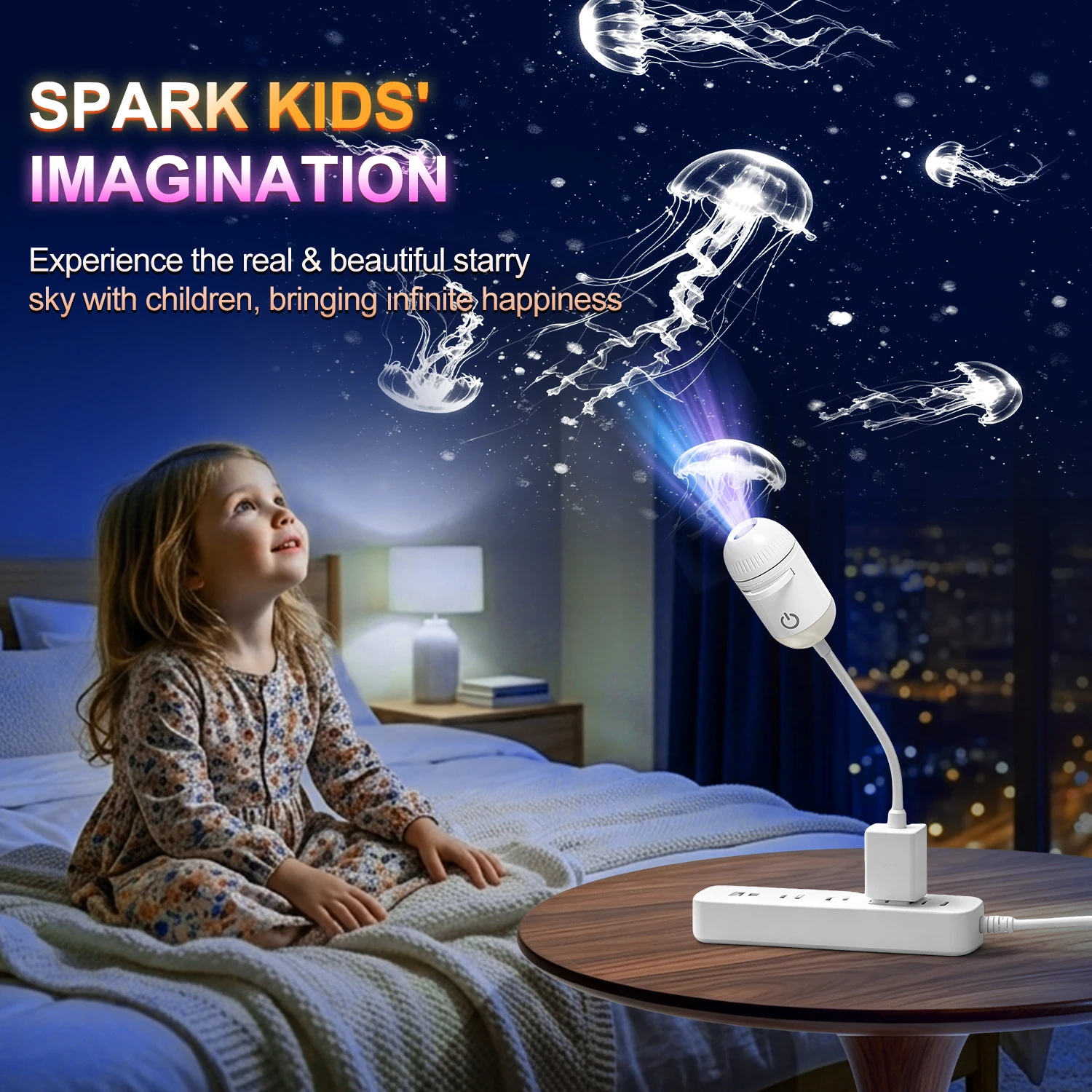 2 Dalam 1 Proyektor Bintang Mi - Planetarium Projector Home ulasan dan harga