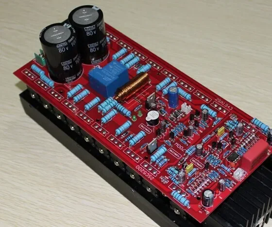 Double AC45-50V 700W power amplifier board ( excluding radiators ),high supply power A amplifier board